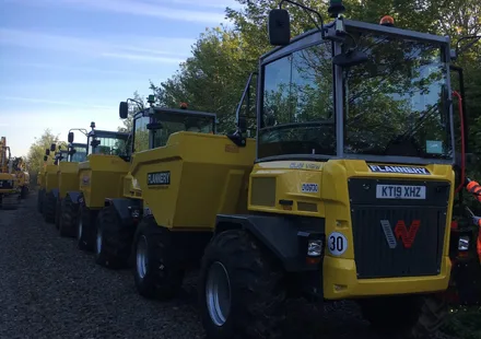 Dual View Dumper: East West Rail 2 Alliance Volker & Laing O’Rourke JV