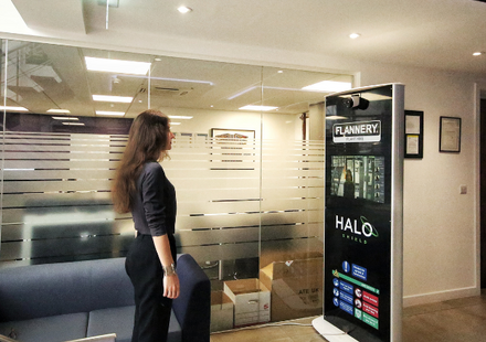 Flannery Plant Hire Deploy Halo Shield in Covid Defence