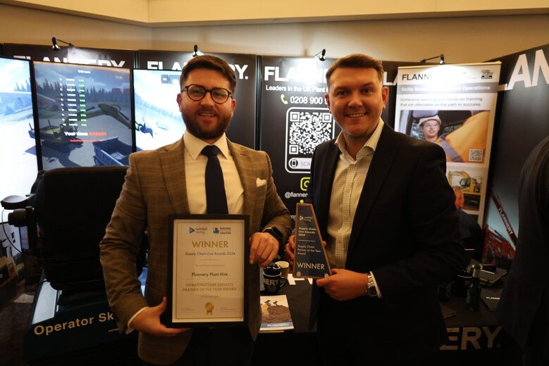 Infrastructure services partner of the year award Tom and Arnie